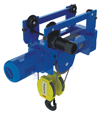 SH運(yùn)行式鋼絲繩電動葫蘆(滑輪倍率4/1)